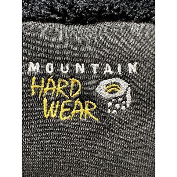 Mountain Hardwear Black Monkey Fleece Polartec Woman Grid Jacket Med - Picture 3 of 12